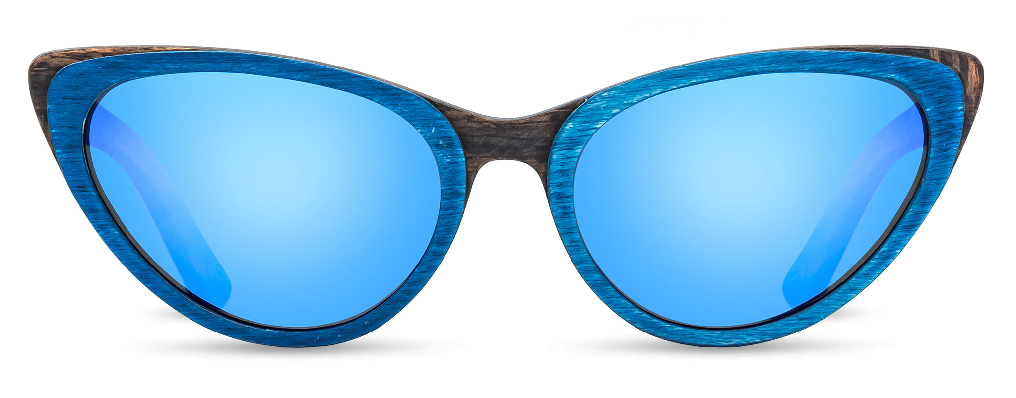Сини огледални поляризирани слънчеви очила